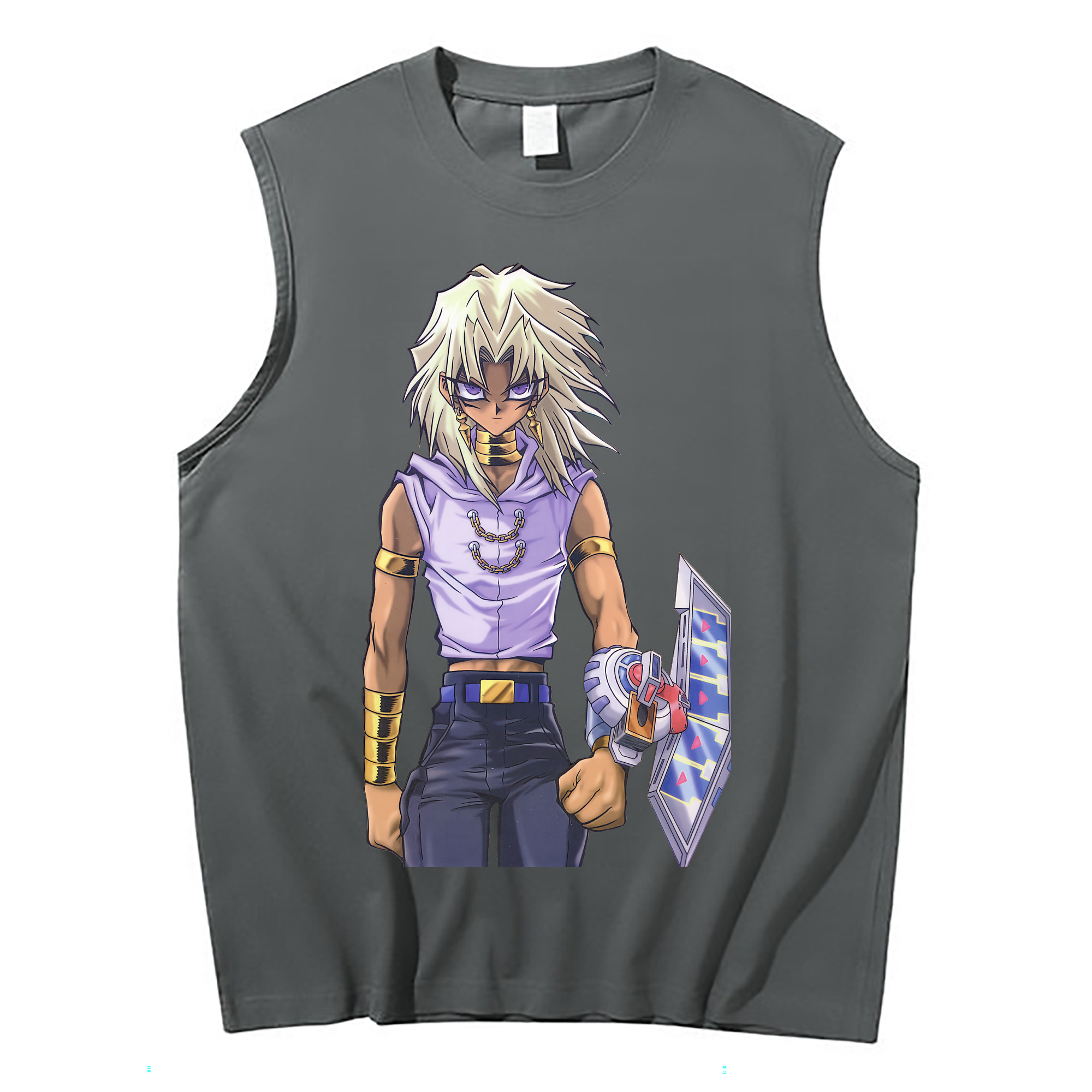 （画像用） 遊☆戯☆王 Yu-Gi-Oh! コットン100％タンクトップ（フロントプリント）